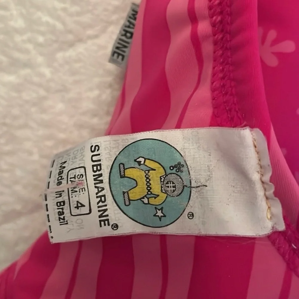 Submarine Pink Reversible One-Piece Swimsuit